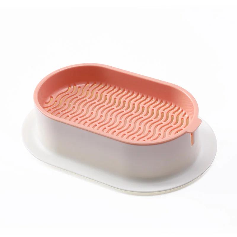 Cat Snack Mint Planting Hydroponic Box Grass Pot Color Contrast Hydroponic Grass Box Set Catgrass Planting Bowl