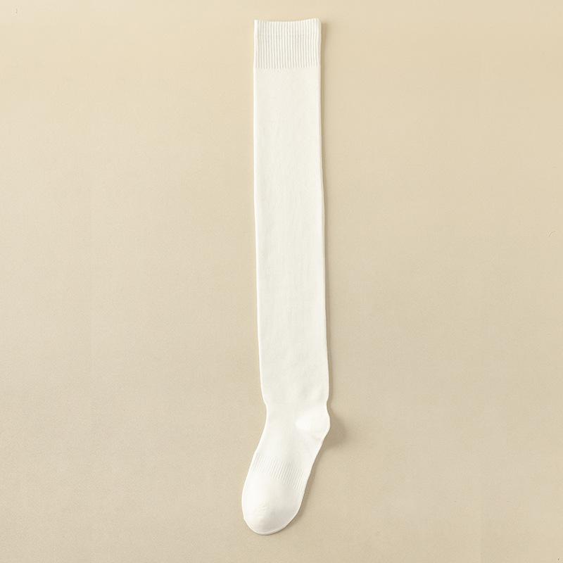 Knee-high Socks, Women's Thigh-high Socks, Black Thigh Socks, Women's Cotton Socks, Spring and Autumn Knee-high Thigh-high Socks