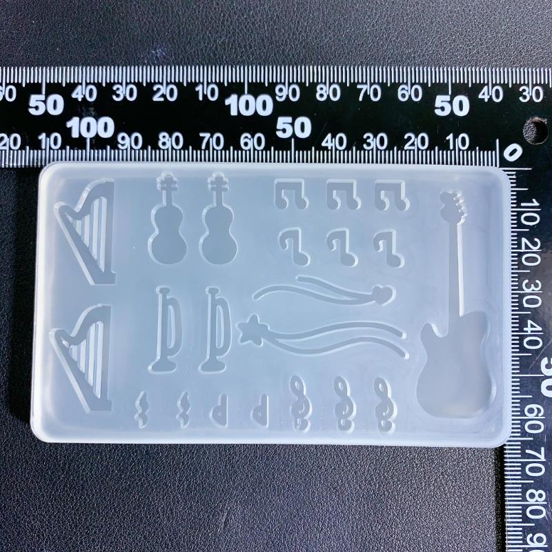 Silicone Mold Baking Tools Panda/Green Grass Flower/Drugs/Guitar/Cake Shape Fondant Casting Mould for Baking Lovers