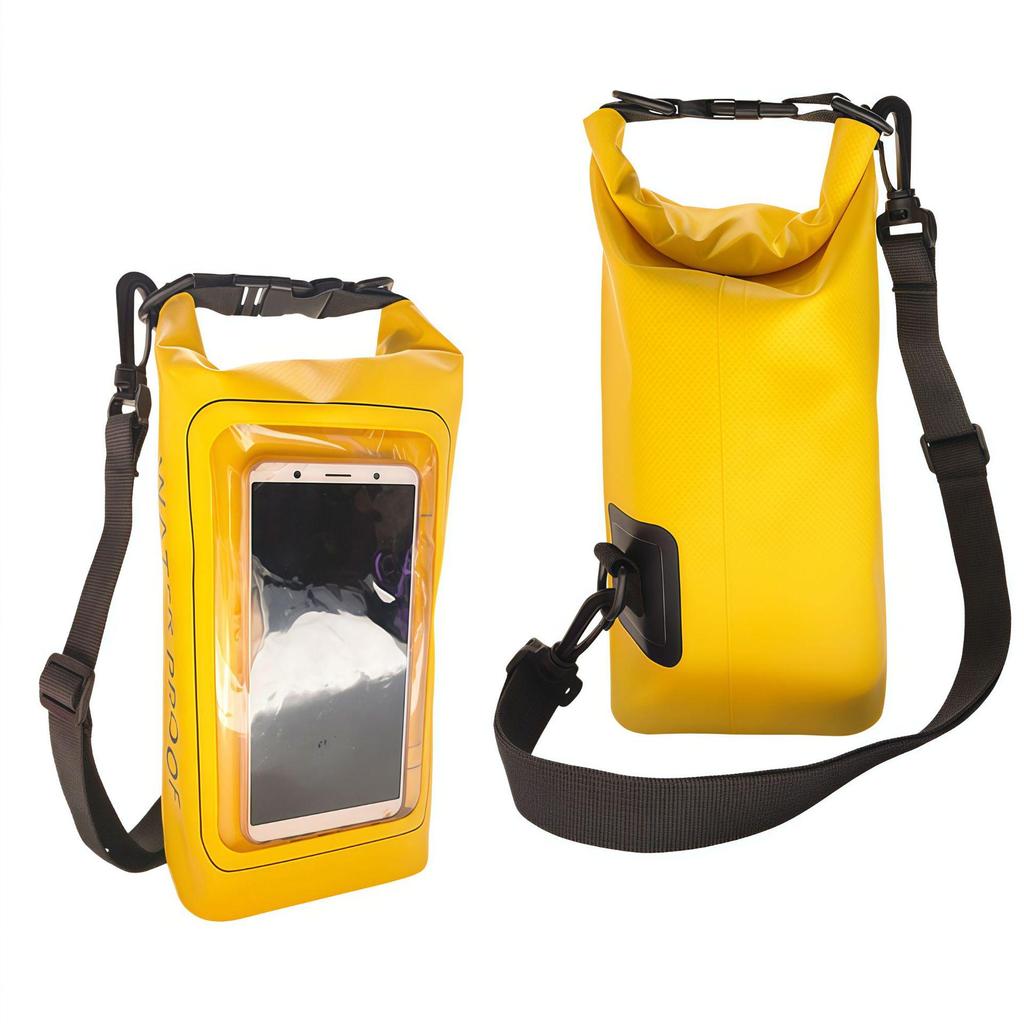 2L Wasserdichte Strand-Rafting-Tasche für Handys, 5L Große Kapazität Tragbare Umhängetasche