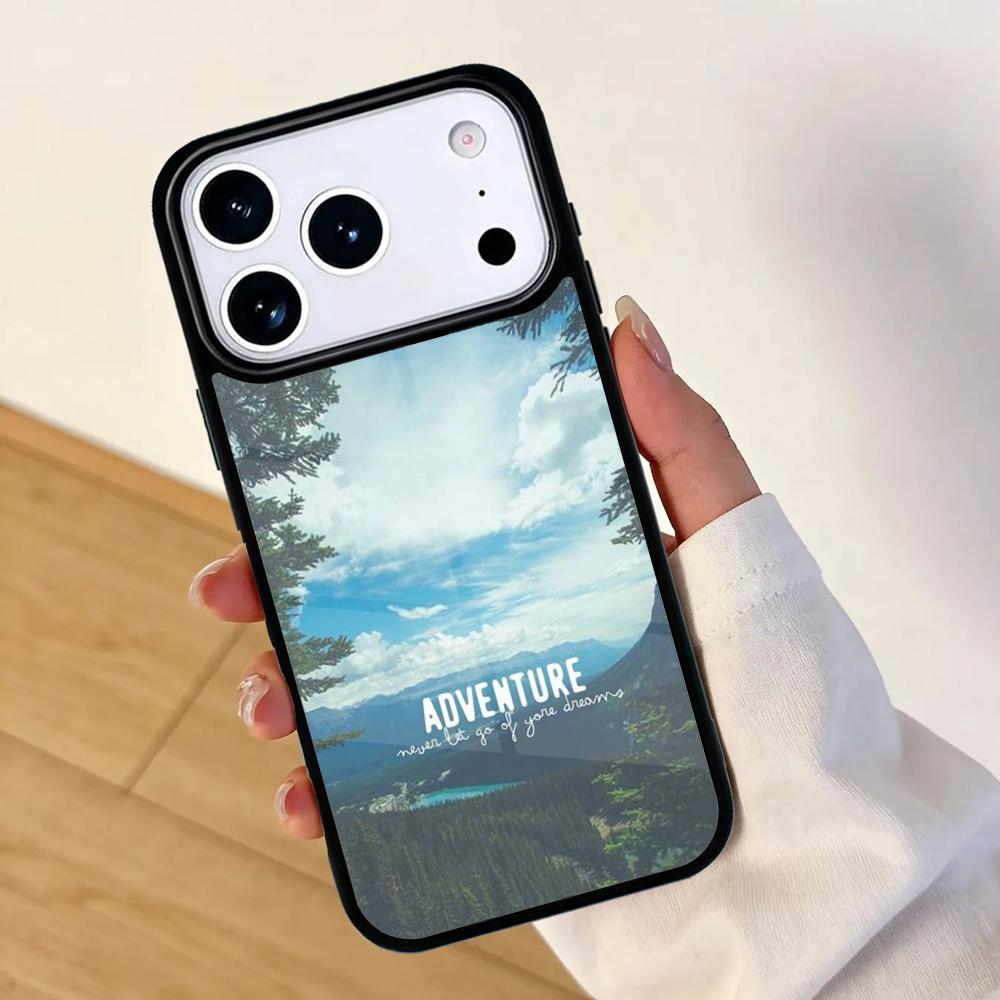 Travel inspiration Phone Case For Apple iPhone 17 air 16 Pro Max 15 Pro Max 14 13 12 11 Mini Back Cover
