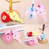 Keychain Heart Lock Plush Toy With Soft Short Plush For Girls Birthday Gift Accessories