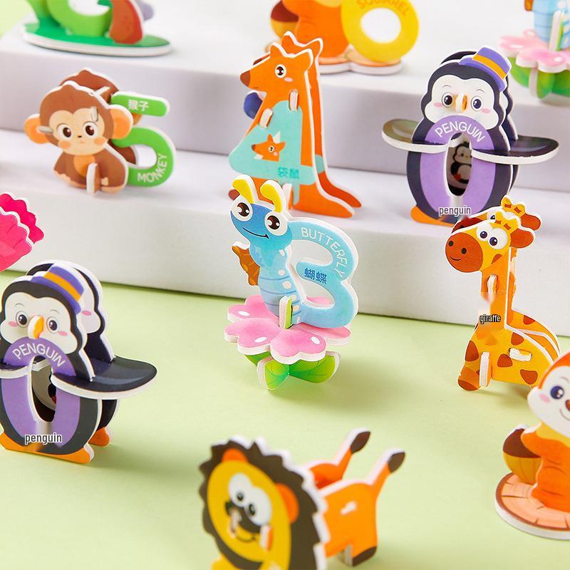 3D Insect Puzzle: Handmade Paper Educational Toy for Kids