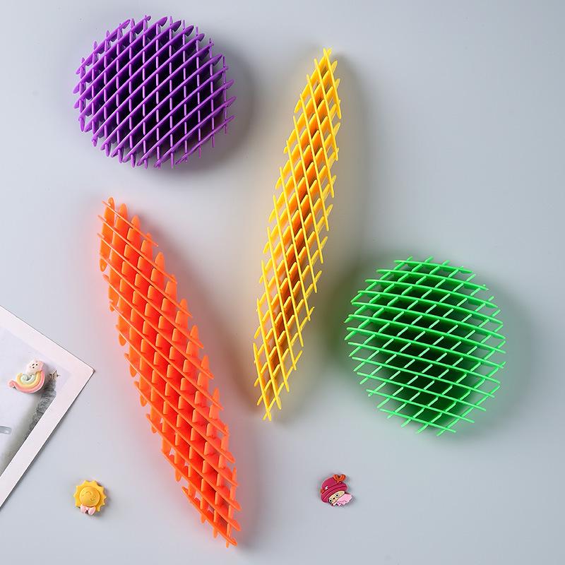 3D Elastic Mesh Deformation Ball - Children's Decompression Toy