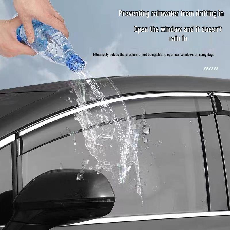Jetour Traveler Car Sun & Rain Guard Window Visor Trim