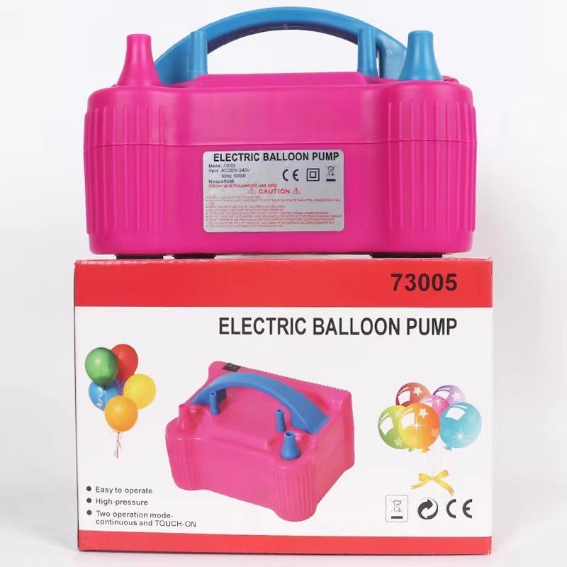 73005 Electric Balloon Inflator Air Pump Blow Balloon Portable Automatic Inflator Hand Push Inflator