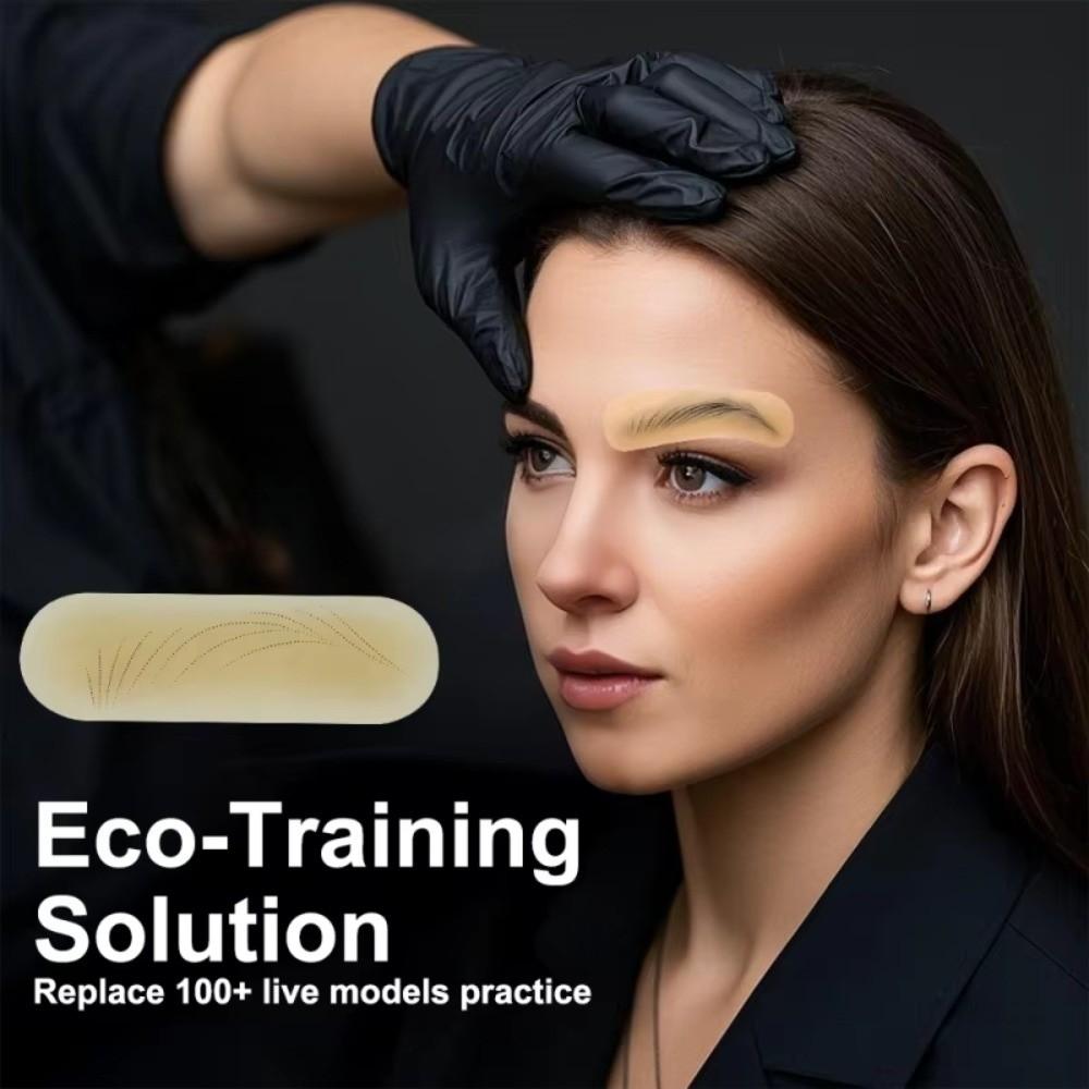 10PCS Silicone Makeup Tattoo Tool High Quality Eyebrow Tattoo Transfer Stickers