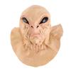 Halloween Alien Head Face Cover for Adult and Kids Realistic Alien Face Cover Latex Full Head Face Covers