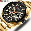 CURREN Men's Six-pin Calendar Men's Watch Business Waterproof Quartz Watch