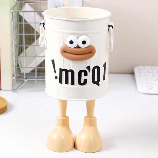 Pen Holder Cartoon Style Large Mouth Long Legs Shape Pen Organizer Large Capacity Office School Stationery Supplies