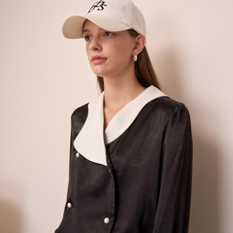 

bibyseob logo ball cap white [T23] FREE