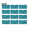 Cover Wall Defects Stickers Self-Adhesive PVC Tile Stickers, Waterproof Mosaic Pattern Decals for Kitchen Bathroom Renovation Supplies Home