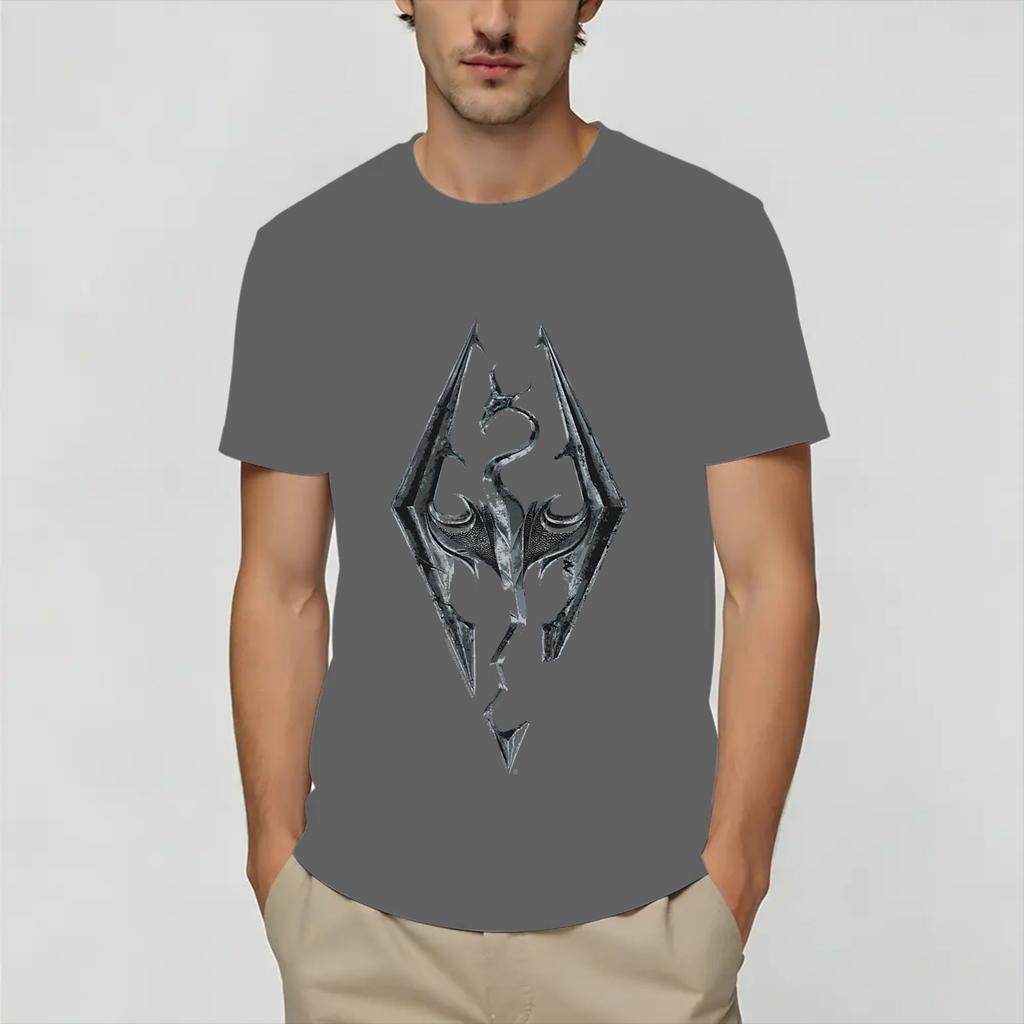 Skyrim You are Finally Awake Unisex T Shirt Funny Tee Shirt Short Sleeve Crewneck TShirt Pure Cotton Birthday Gift Tops