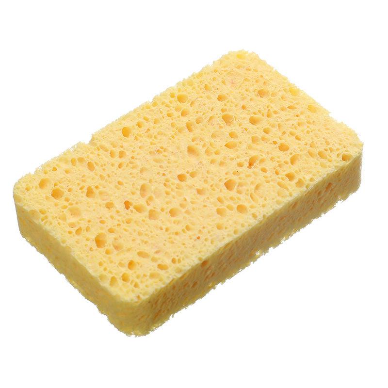 Wood Pulp Sponge dishwashing wipe household kitchen cleaning thickened double-sided cleaning sponge dishwashing wipe