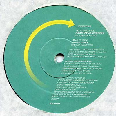 12inch Record CADENZA - Rock Your Enemies SH002 Shift Recording 1997 UK Dance & Electronica Used