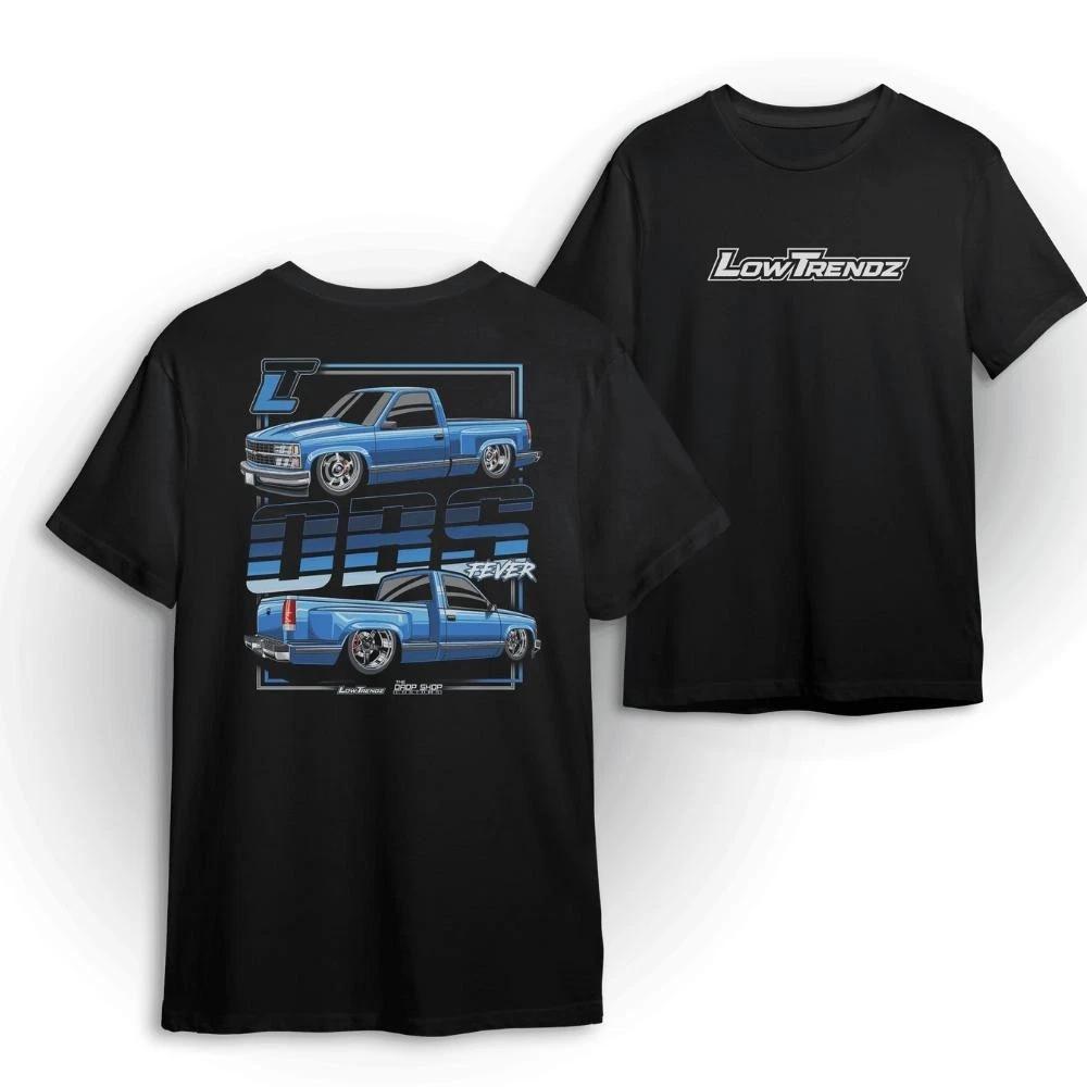 OBS Fever Blue Slammed Pickup T-Shirt square body truck M