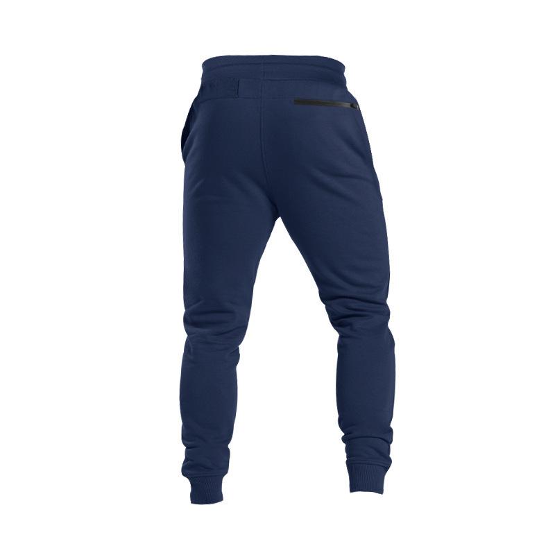 Men's drawstring casual trousers new sports trousers versatile breathable drawstring trousers