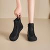 New Styles of Shoes Short Boots Women's Flat Casual Boots Soft-soled Versatile and Fashionable Round-toed Boots