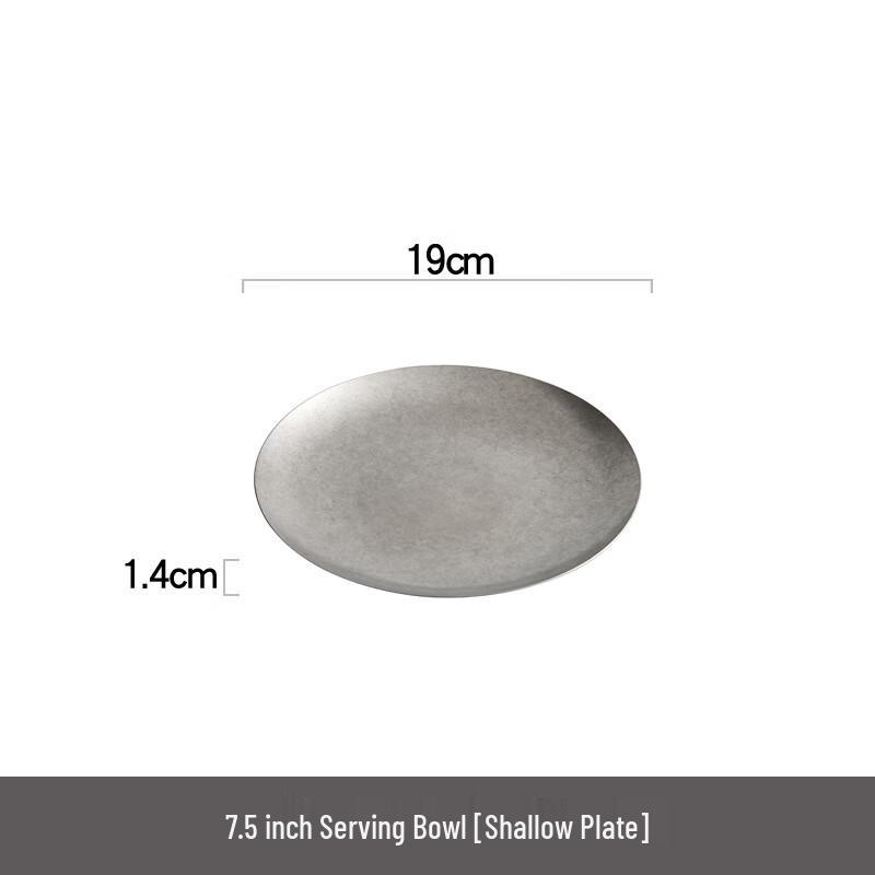 Stainless Steel Side Dish & Bone Plate