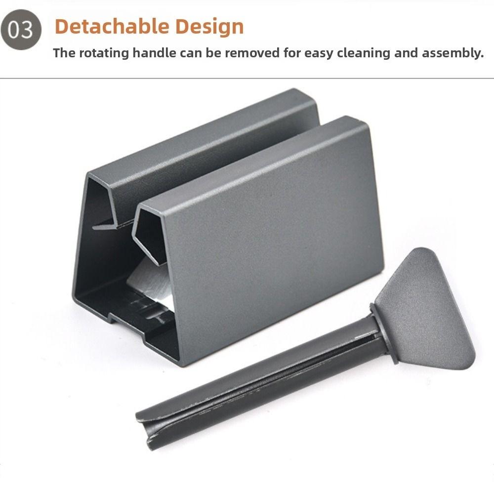 Manual Rotating Toothpaste Squeezer Efficient Usage Cosmetic Paint Extruder  Facial Cleanser