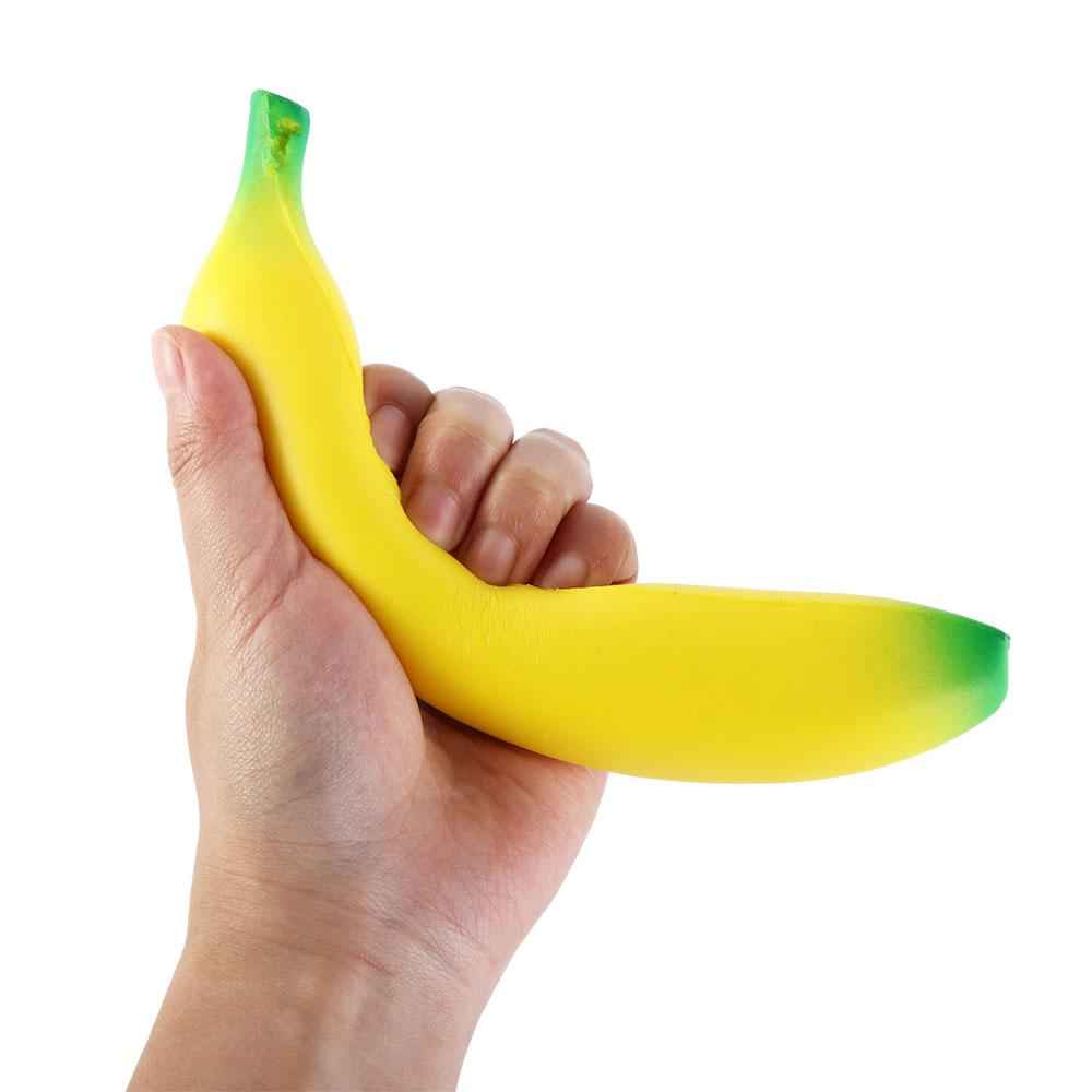Simulation Banana Banana Squeeze Toys Fruit Squeeze Toy Squeeze Pinch Toy Office Workers Toy