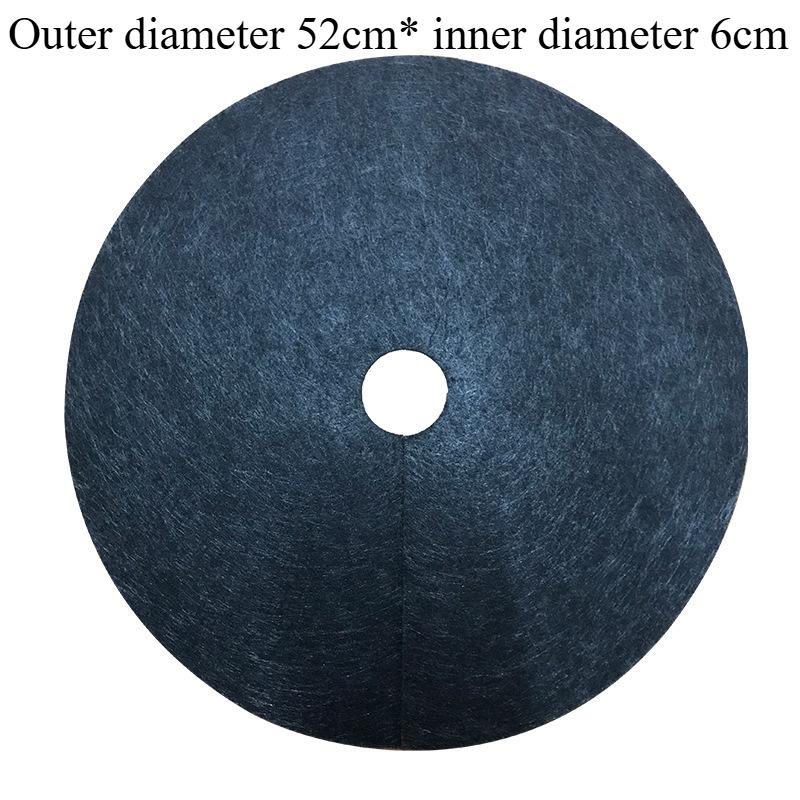 

Войлочная ткань Садовая газонная пленка Защита от сорняков Дышащие мульчирующие кольца для деревьев Защитные коврики для контроля сорняков Защита корней Подушки 52cm*6cm inside,5PCS