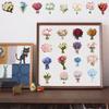 50/100PCS Satin Dream Flower Gift Stickers Cartoon Suitcase Luggage Car Phone Transparent Decorative Laptop Pegatina Sticker
