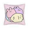 Asamimichaan Asleep Cartoon Square Pillow Cases Kawaii Asamimi Cushion Cover Decor Throw Pillow Case Cover for Sofa cm