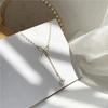 Love Heart Necklace Pearl Jewelry for Women Irregular Shape Design Minimalist Gift Versatile Layering Piece Elegant Jewelry