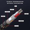 6er-Pack XLR-Kabel, XLR-Stecker auf Buchse Mikrofonkabel, 3-poliges symmetrisches XLR-Lautsprecherkabel für Mikrofon Mi