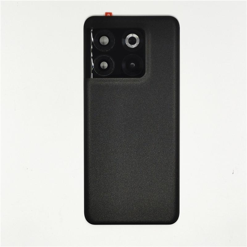 Glass Battery Cover For Oneplus 10T CPH2415 Back Lid Door Rear Housing With Camera Lens