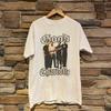 Vtg Dobra Charlotte Zespół Krótki Rękaw Bawełna Biały Pełny Rozmiar Unisex Koszulka Unisex T-shirt