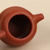 25Ml Enameled Pottery Teapot Pocket Hand Teapot Handstand Fingertip Kettle Tea Pet Dark-Red Enameled Pottery Teaset Accessories