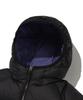 Wacky Willy Pertex Ripstop Hooded Down Jumper Black