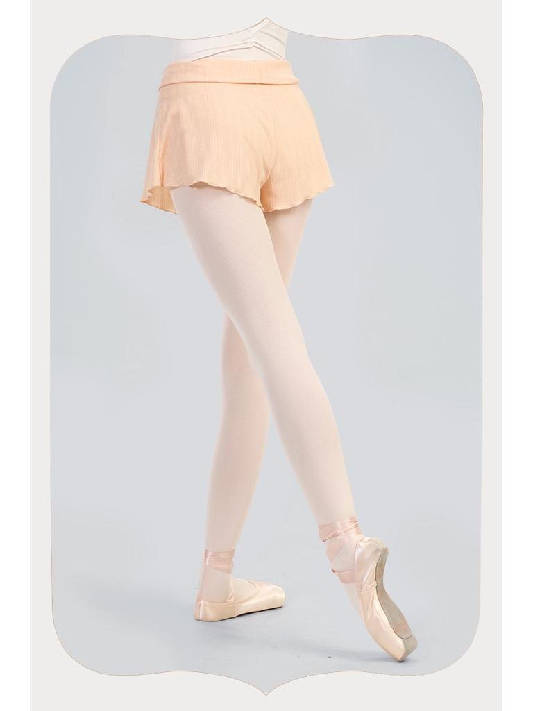 Women's High Waist Dance Shorts - 2025 New Style, Elastic Black Slimming Practice Pants