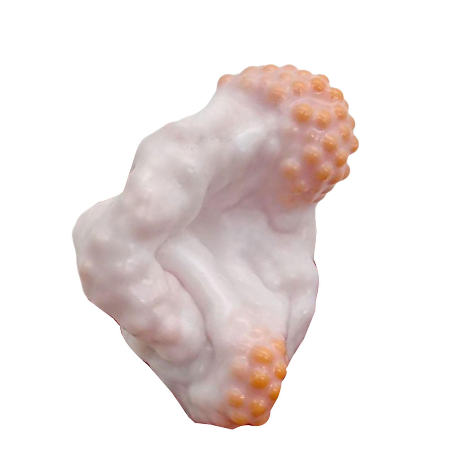 

Тонкая пластичная игрушка из теста для снятия стресса с запахом молока для взрослых, расслабляющая игрушка для снятия стресса с помощью льда и кожи в офисе оранжевый