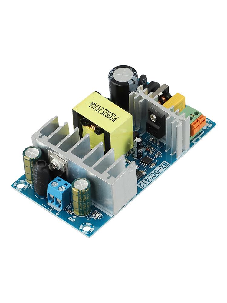 Industrial Metal Detector 24V 6A Adapter Power Module Adapter Robust Double-Sided PCB Short Circuit Protection