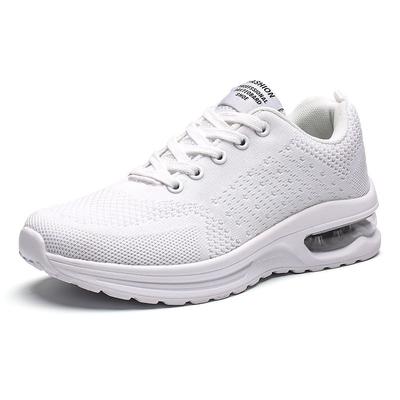 Fashion Men Casual Sport Shoes Light Sneakers White Outdoor Breathable Mesh Black Running Shoes Athletic Jogging Tennis Shoes