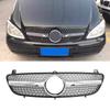 Front Grille For W639 Viano/Vito 2006 2007 2008 2009 2010 Front Bumper Racing Diamond Grill Tuning Accessories