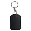 Leather Card Holder Keychain Key Ring Door Lock Access Tags ID Card Case Keychain Access Card Bag Key Tag Ring
