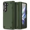 Luxury Protective Hard Folding Case for Samsung Galaxy Z Fold 6 Fold6 Fold5 Fold 5 5G Zfold6 Shockproof Phone Accessories Cover