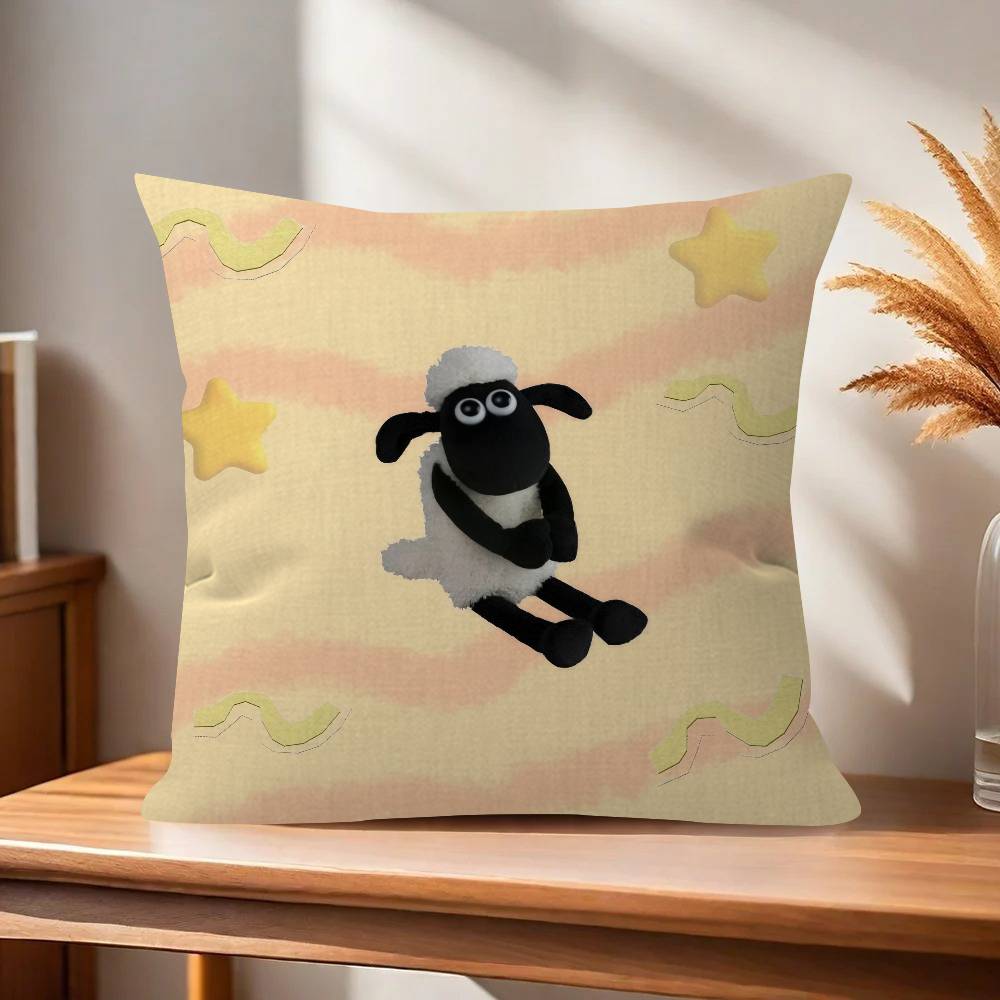 

Pillow Cover Design cushion Cover decor Holiday Decorati SShaunSthe Cute Ssheepp 30cmx30cm