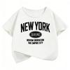 New York Fashion Letter Design Funny T Shirts Kids Children's T-shirt Boys Girls Summer Spring Casual Top Tee Shirt