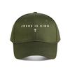 Jesus Is King Cross Christian Baseball Cap Fashion Unisex Sunhat Womens Outdoor Sports