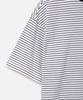 247Silijeu Usa Cotton 20-Count Striped T-Shirt White