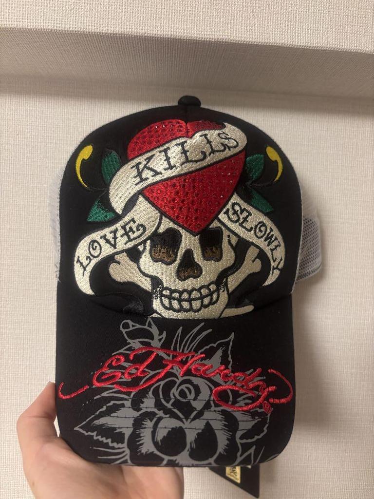 [USED] Price Reduced Ed Hardy Skull Cap Mesh Cap