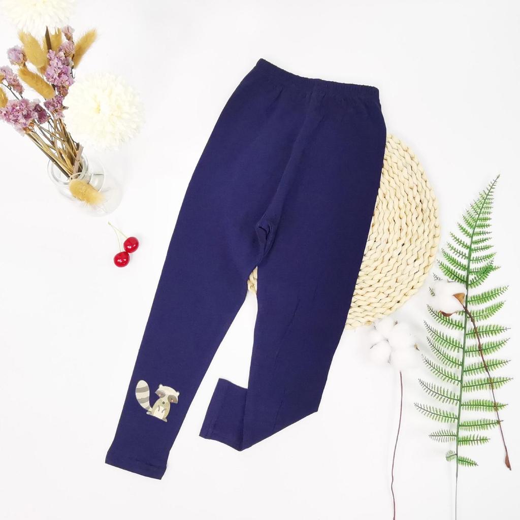 Girls' Slim Fit Cotton Leggings - Spring & Autumn