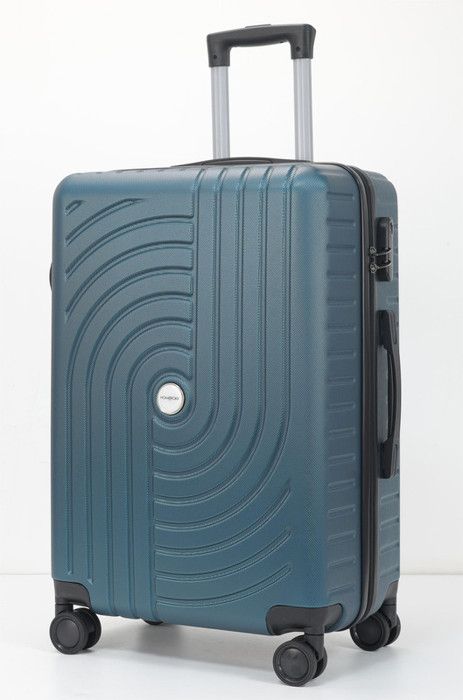 Set of 3 Suitcases 20"/24"/28" I ABS Hard Shell I Combination Lock I 4 360° Wheels I BLUE - HOMEROKK