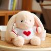 Cute Drooping Ear Bunny Plush Toy Soothing Doll Couple Bunny Birthday Gift