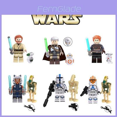 Star Wars Klonovaný voják Stavebnice Hračka Sada Pro Děti Plastový Materiál Výška 4,5 cm